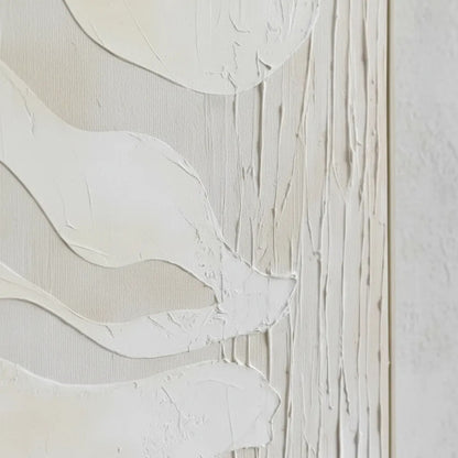 Cuadro Minimalista Contemporáneo Con Ondas