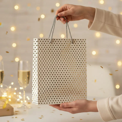 Bolsa De Regalo Puntos Brillantes