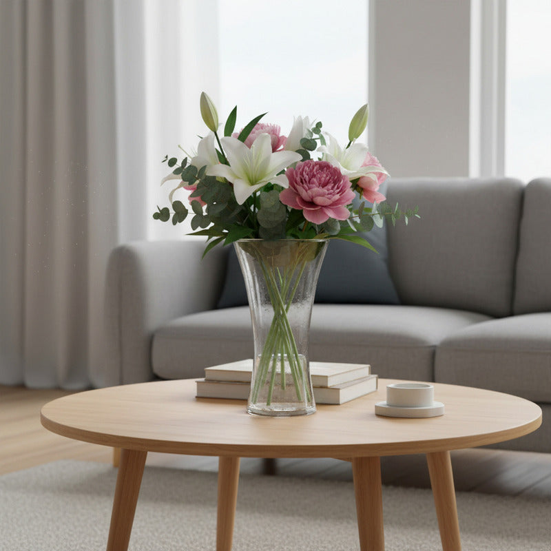 Florero De Vidrio 20 X 10 cm