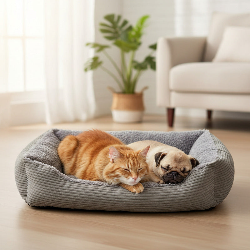 Cama Peluda Para Mascota 37 X 27 cm