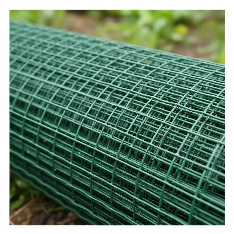 Malla Electrosoldada Con Pvc Verde