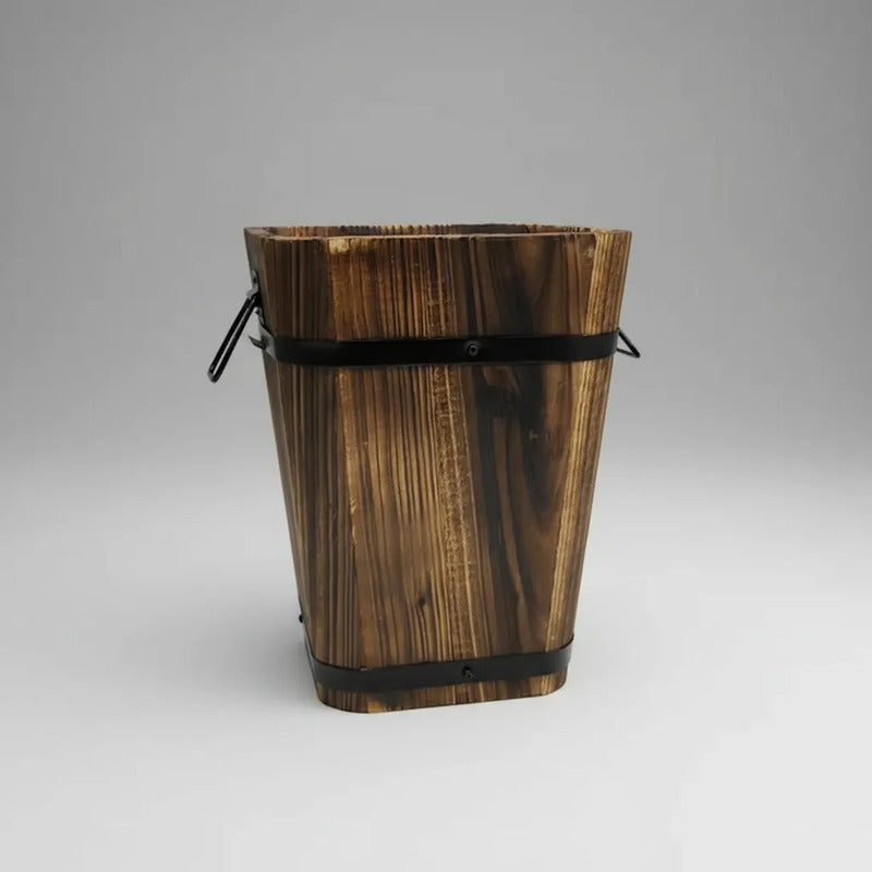 Maceta Cuadrada De Madera 27 cm