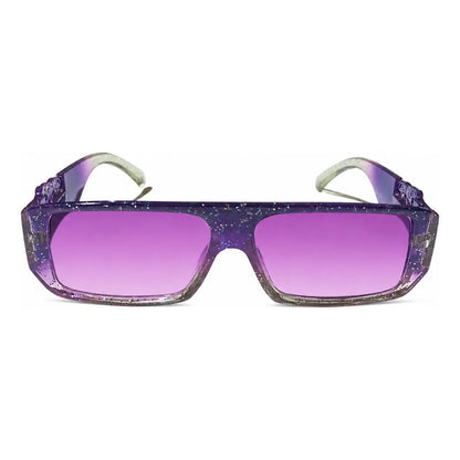 Lentes Rectangulares Con Glitter