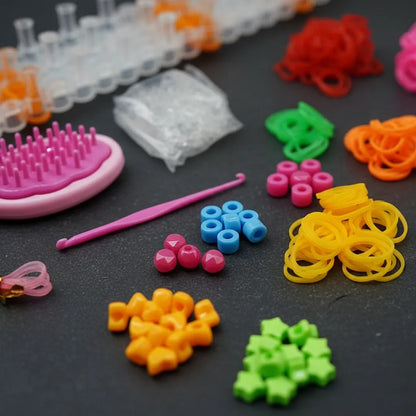 Set Para Crear Pulseras De Goma Elástica