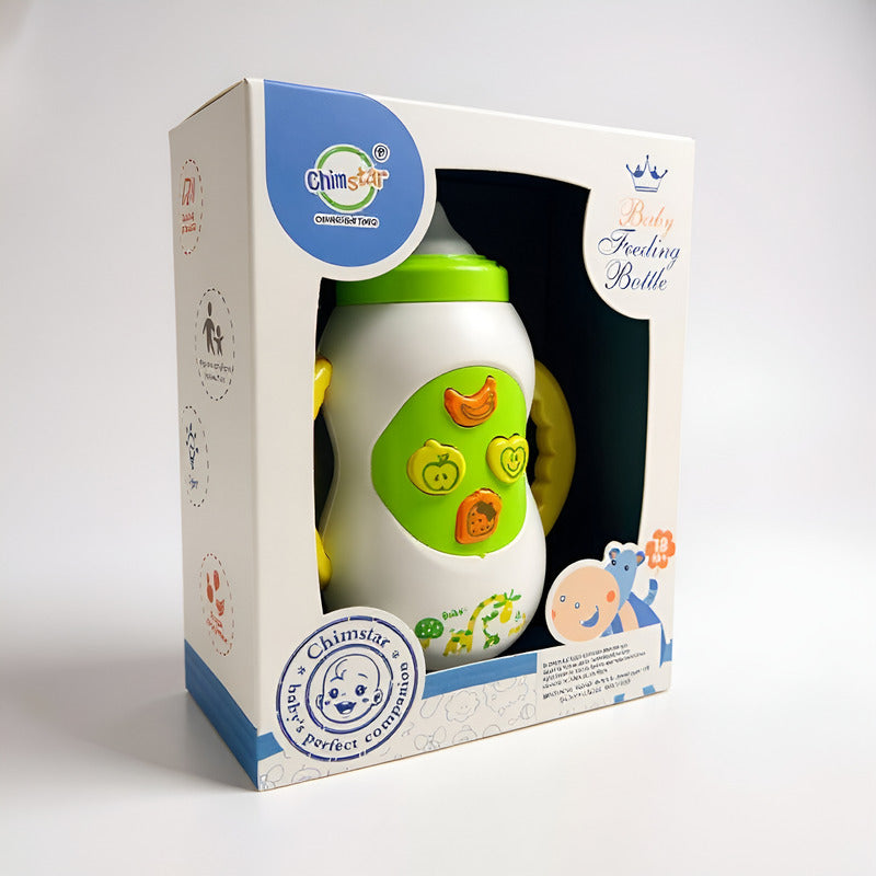 Mamadera Biberón Con Música Verde