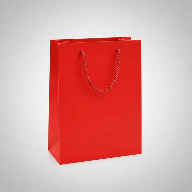 Bolsa De Regalo Lisa Rojo