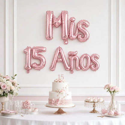 Globos Mis 15 Años