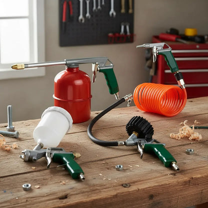 Kit Montana Para Compresores / 5 Piezas / 4 Funcionalidades