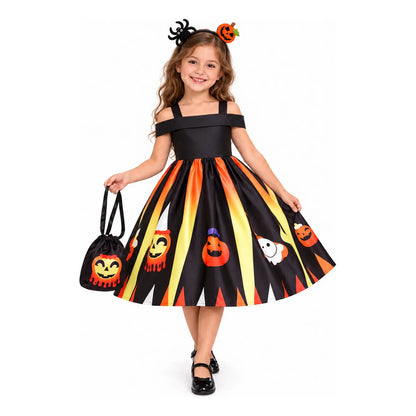 Disfraz Halloween con Bolsa y Vincha
