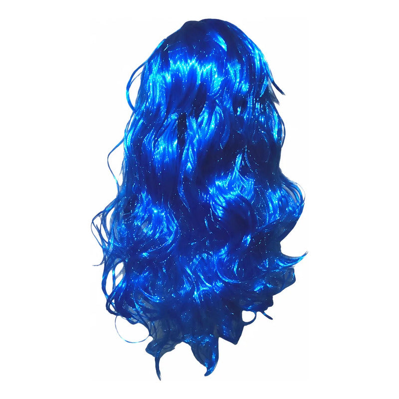 Peluca Larga Con Ondas