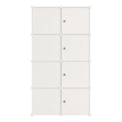 Mueble Texturizado Multifunción De 8 Módulos