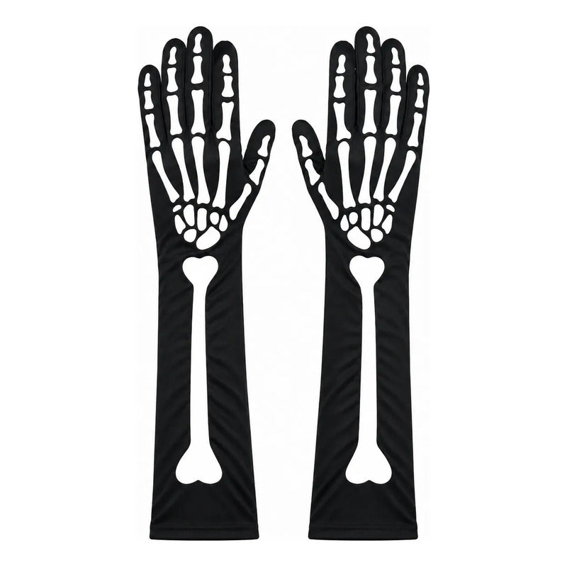 Guantes Largos Calavera