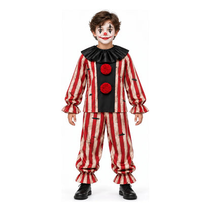Disfraz Payaso Macabro Niños