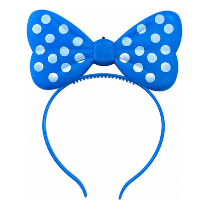 Vincha Minnie Lunares con Luz