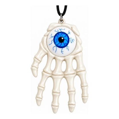 Collar Led Mano Calavera Con Ojo