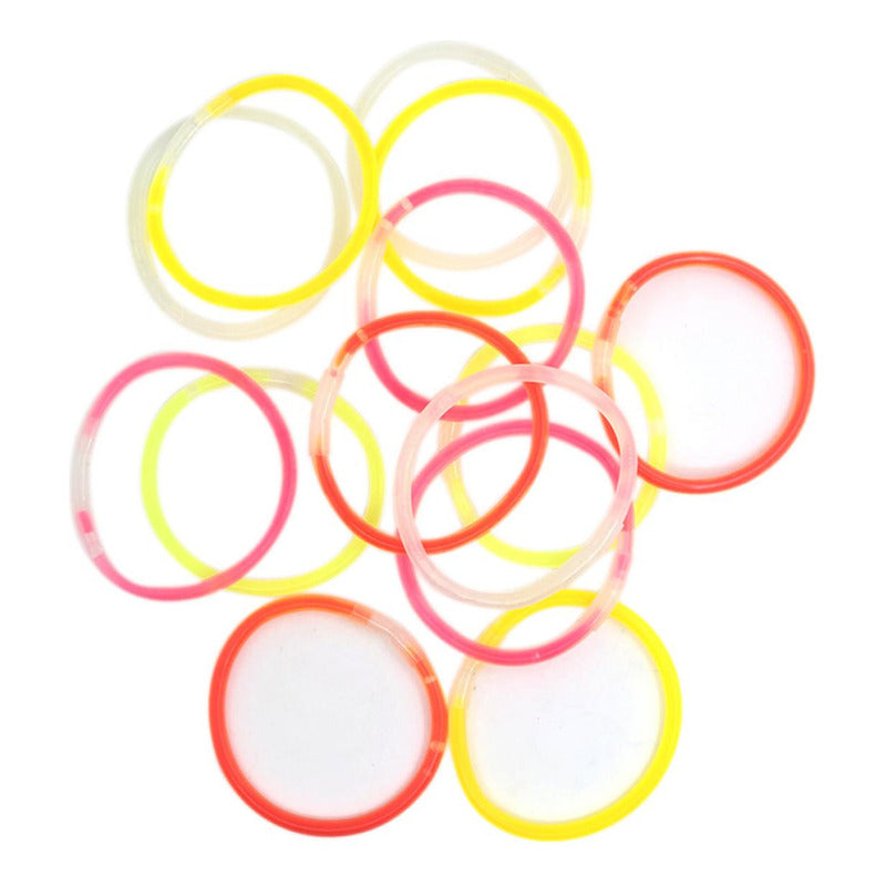 Pulseras Químicas Luminosas X100 Unidades