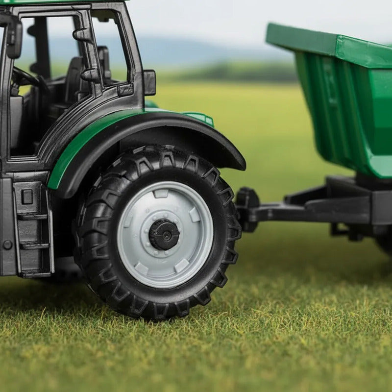 Tractor De Granja Con Muñeco