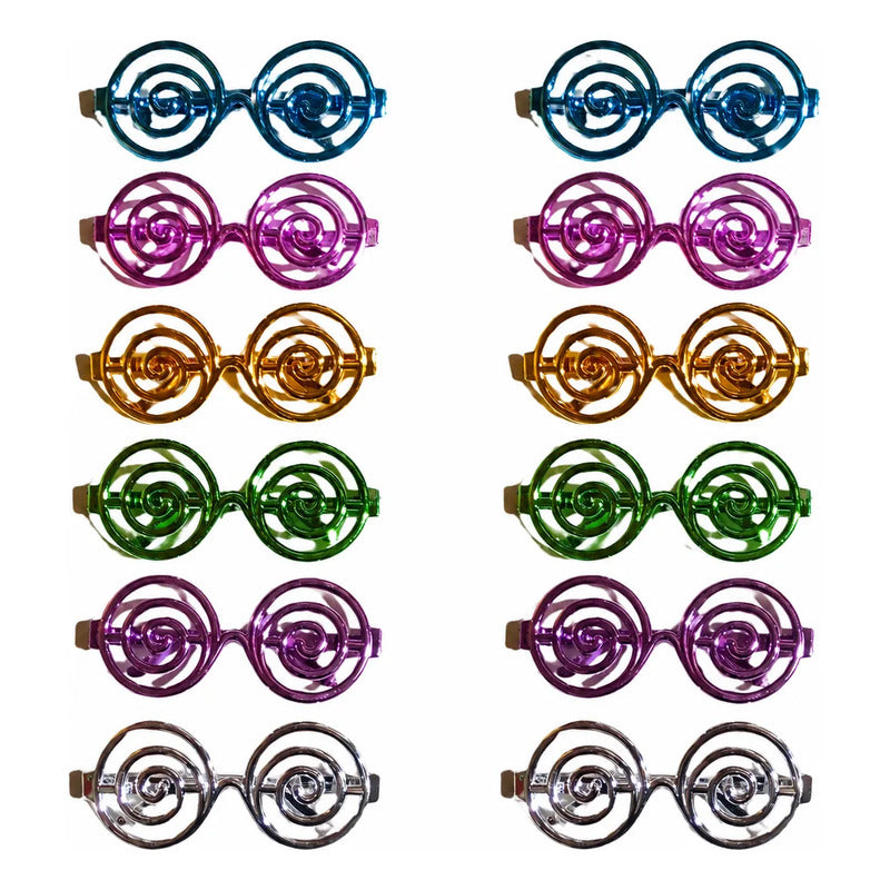 Lentes Metalizados Rejilla Espiral