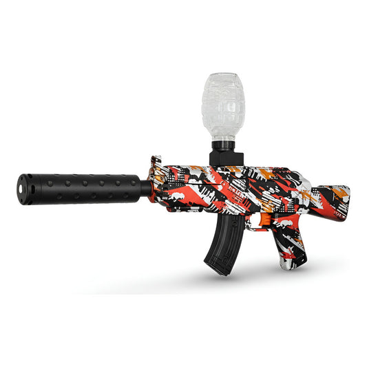 Arma Ak47 Lanza Biogel Con Luz