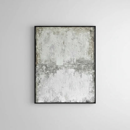 Cuadro Elegante Gris Con Detalles
