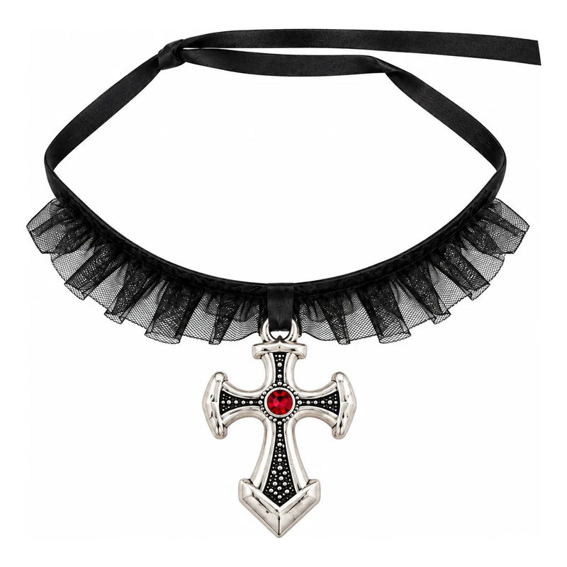 Collar Cruz Gótica