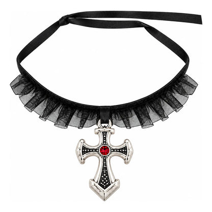 Collar Cruz Gótica