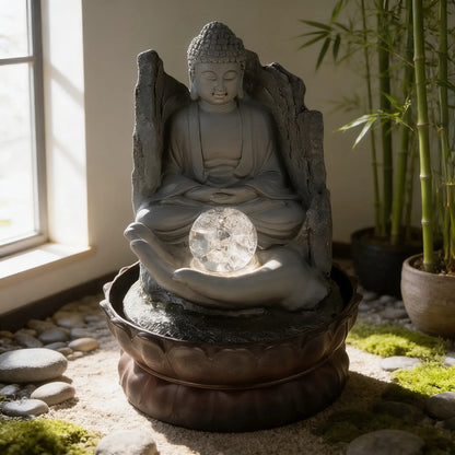 Fuente De Agua Zen Buda