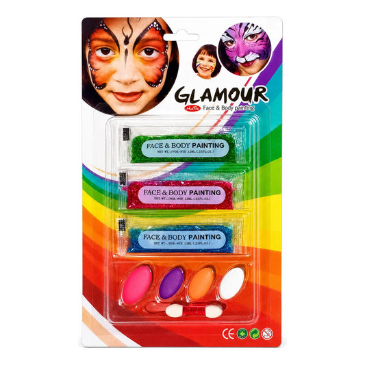 Set De Pinturas Brillantina