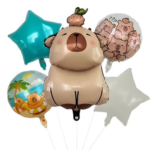 Set De Globos Capibara X5
