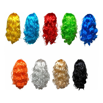 Peluca Larga Con Ondas