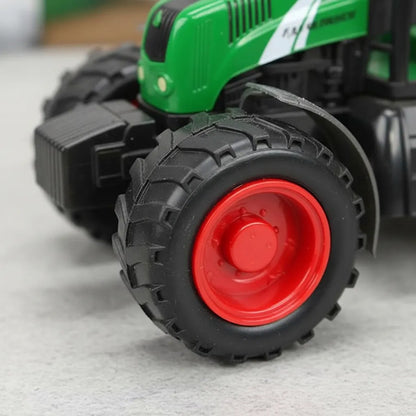 Tractor Con Carga Con Vacas