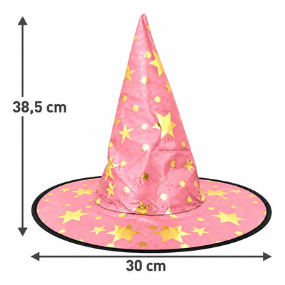 Sombrero De Bruja Estrellas