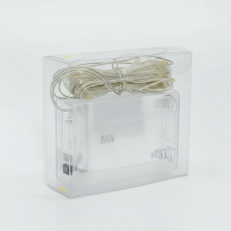 Luciérnagas Blanco Cálido 10mts X100 Luces