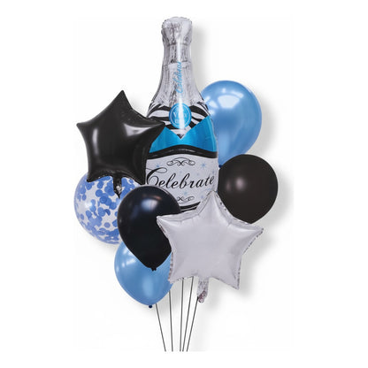 Set De Globos Botella X8
