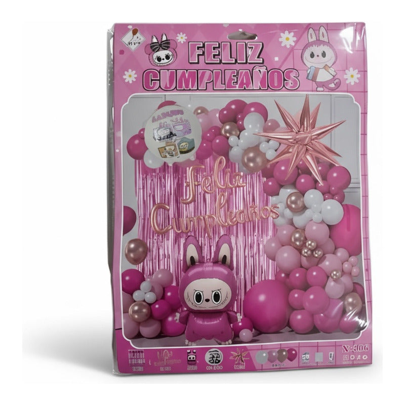 Set De Globos Labubu