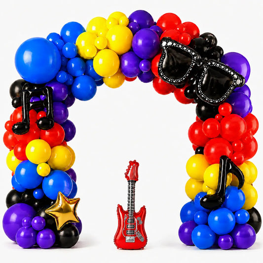 Kit Arco De Globos Rock