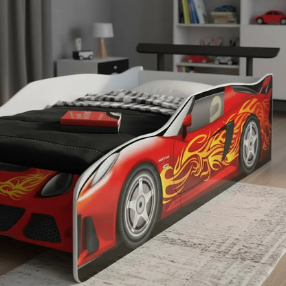 Cama Auto De Niño 1 Plaza Mdf