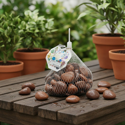 Piedras Lisas Marrón 800g