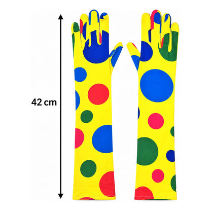 Guantes Largos Payaso