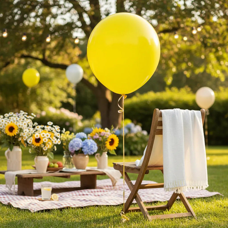 Globos Lisos R12 X100
