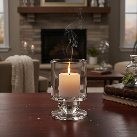 Candelabro De Vidrio 8 cm