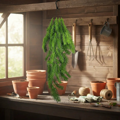 Planta Colgante Pino Frondoso 92 cm