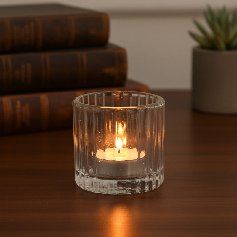 Candelabro De Vidrio 6 cm