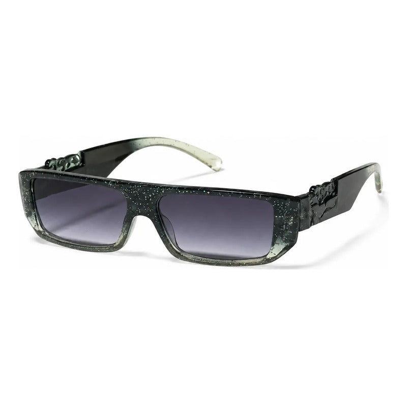 Lentes Rectangulares Con Glitter