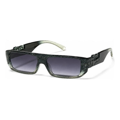 Lentes Rectangulares Con Glitter