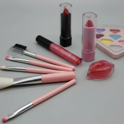 Set Maquillaje Con Brochas