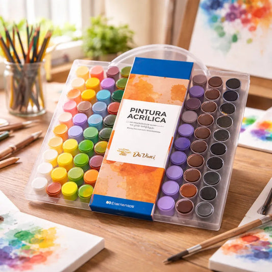 Set De Arte Pintura Acrílica