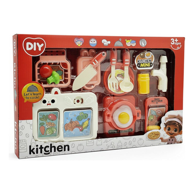 Set Juego De Cocina Con Accesorios