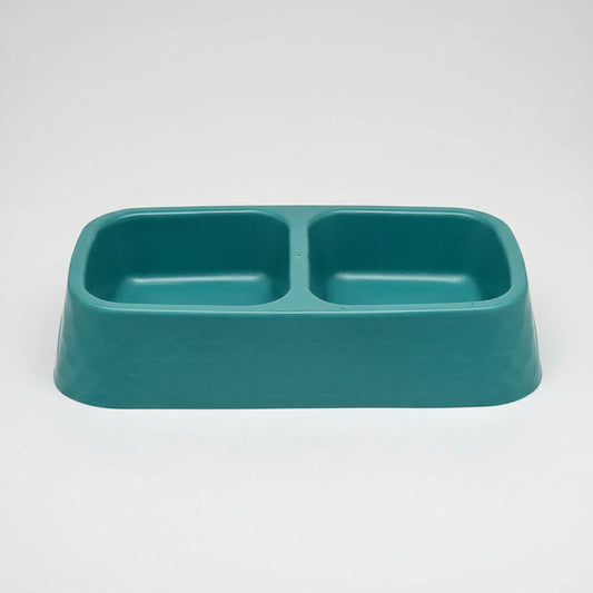 Comedero Doble Para Mascotas 24 X 5,5 cm