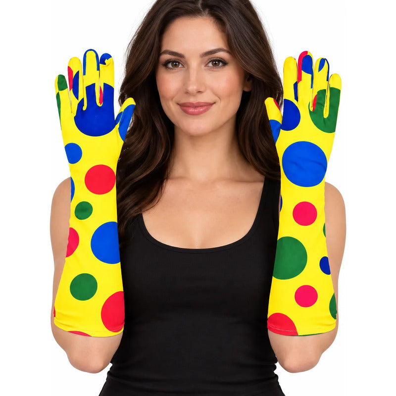 Guantes Largos Payaso